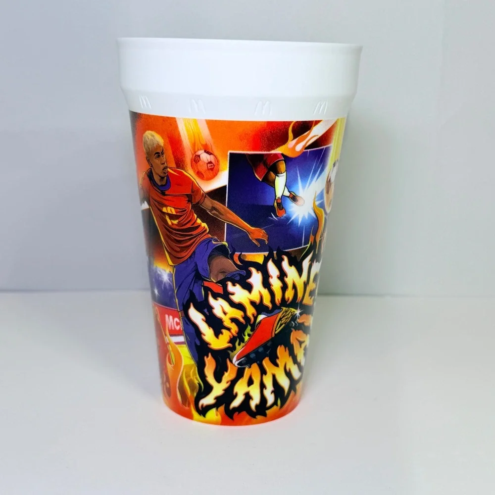 McDonalds Lamine Yamal Soccer Plastic Collector Cup FIFA World Cup Souvenir